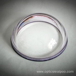 Antireflection coated optical glass dome